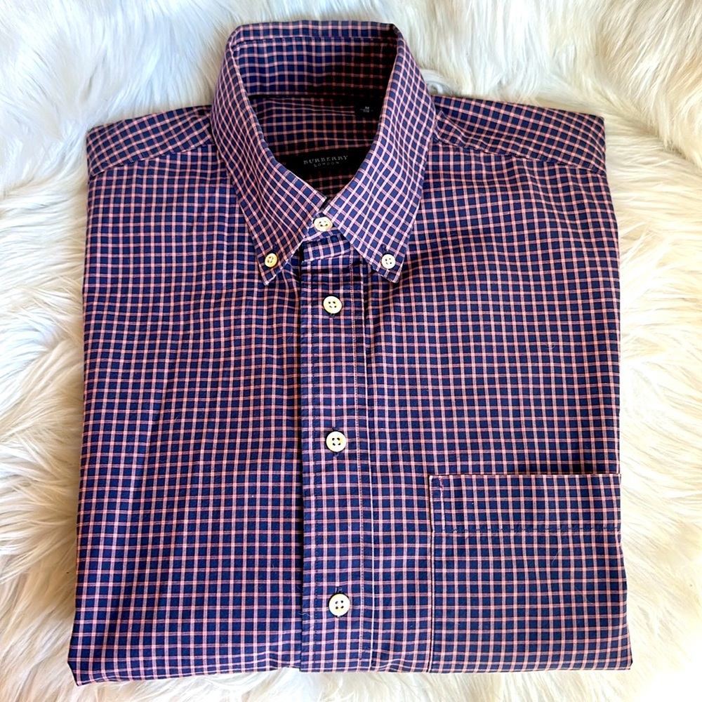 BURBERRY LONDON 100% COTTON MEN’S SHIRT/ M